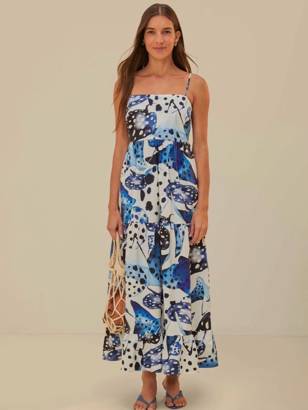 FARM Rio | NWT | Mantas Maxi Dress | Small